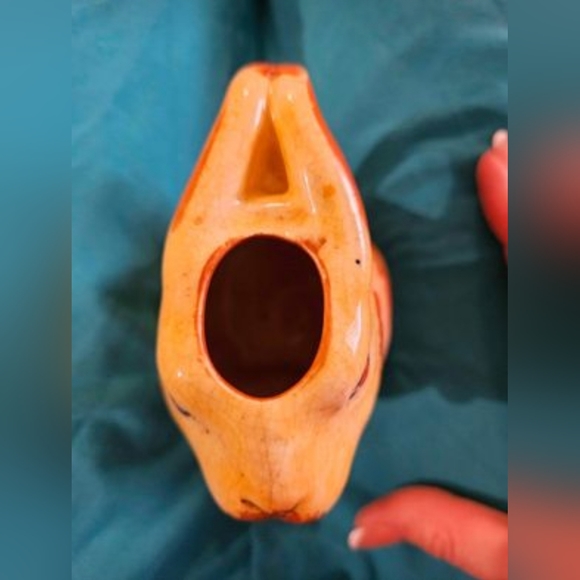 Vintage Pottery Bunny Rabbit Creamer Jug Pitcher - Picture 5 of 6